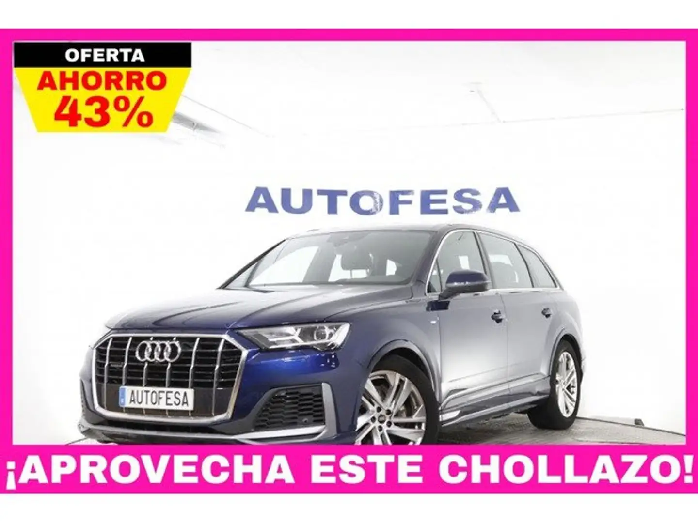 Audi Q7 50 TDI S line quattro Azul - 1