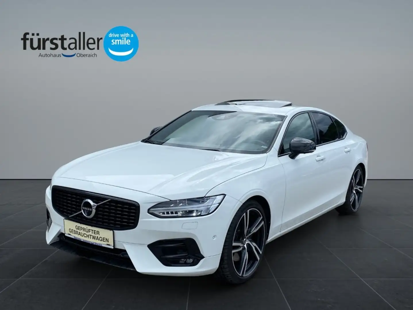 Volvo S90 D5 AWD Weiß - 1