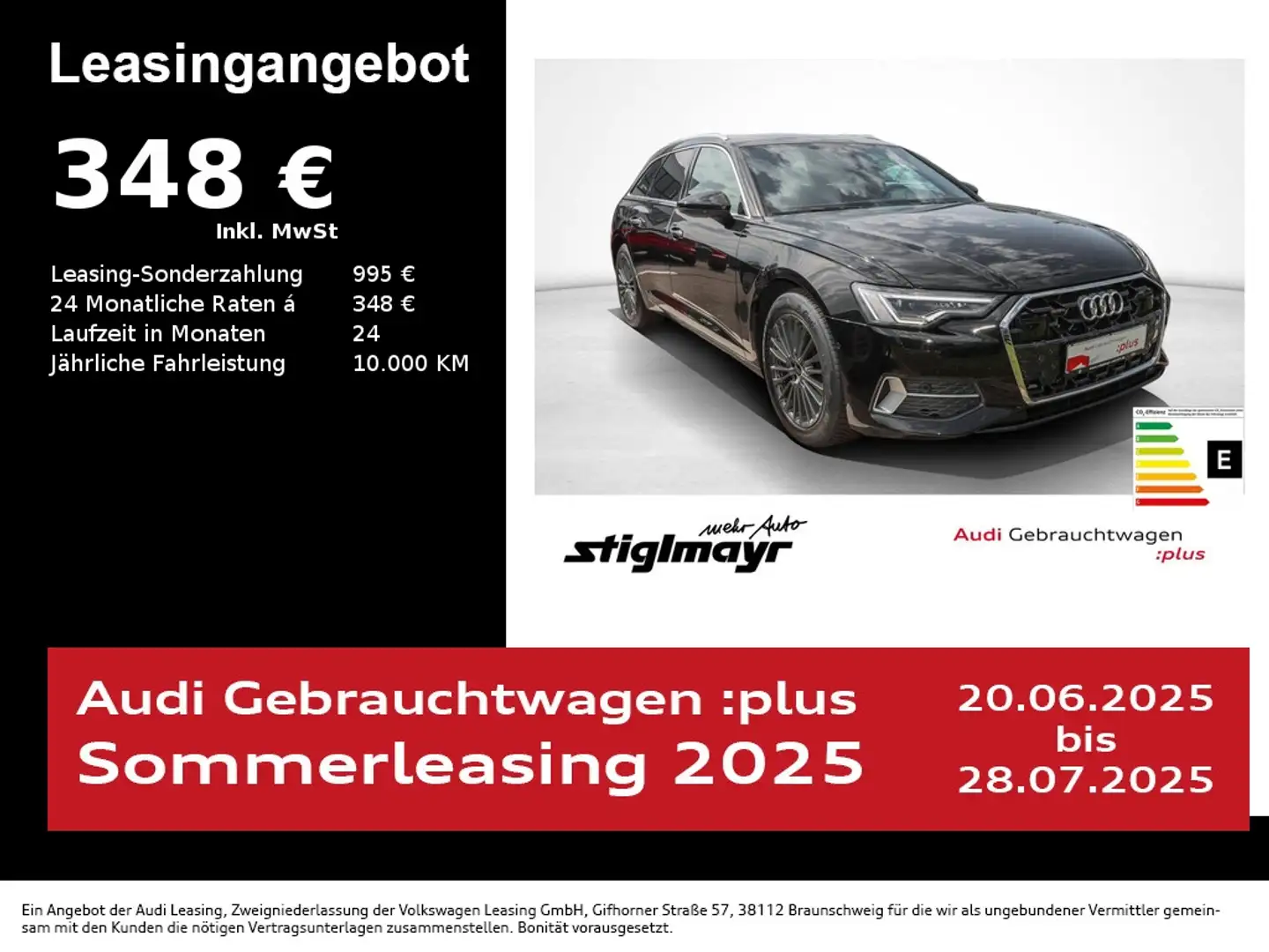 Audi A6 Avant 40 TDI quattro ACC+MATRIX+NAVI+VC+18´ Schwarz - 1