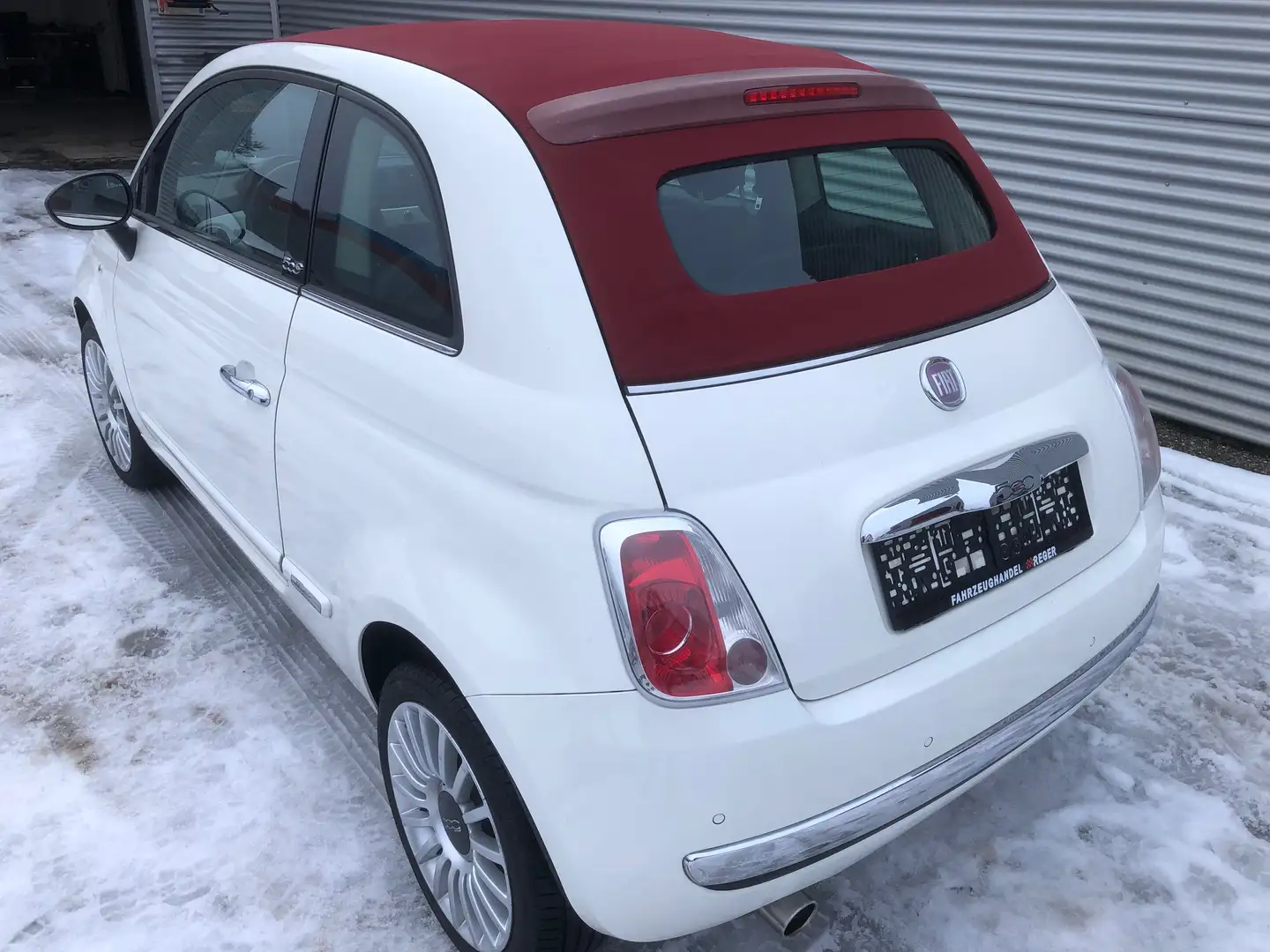 Fiat 500C 500 Cabrio 1,2 Lounge ##ÖAMTC-PICKERL GANZ NEU# Weiß - 2