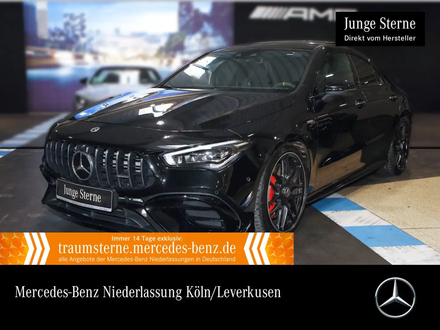 Mercedes-Benz CLA 45 AMG CLA 45 S 4M DRIVERS+PANO+360°+MULTIBEAM+BURMESTER Schwarz - 1