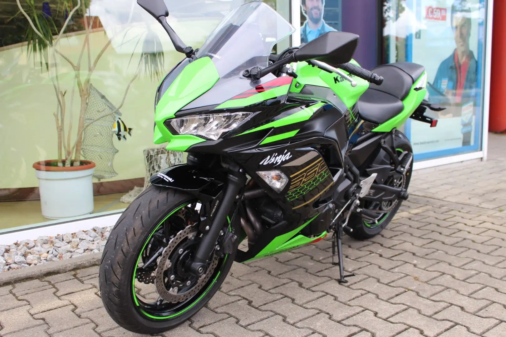 Kawasaki Ninja 650 ABS + Drossel 48 PS Vert - 1