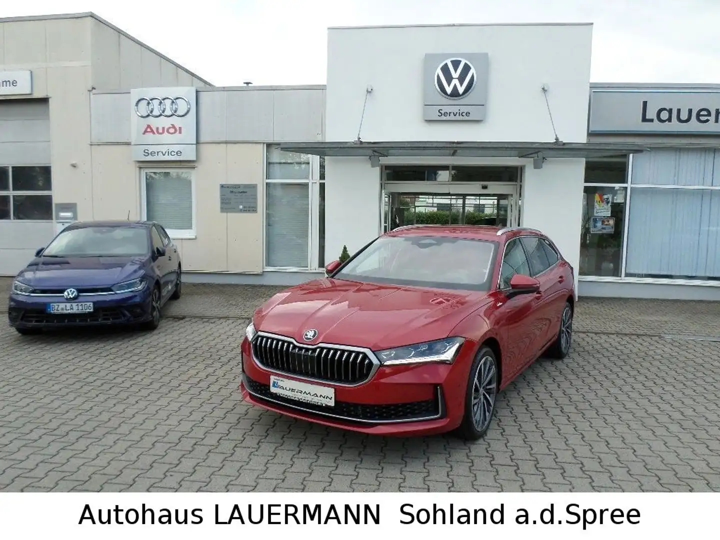 Skoda Superb Combi L&K 2.0 TSI 4x4 DSG Rot - 1