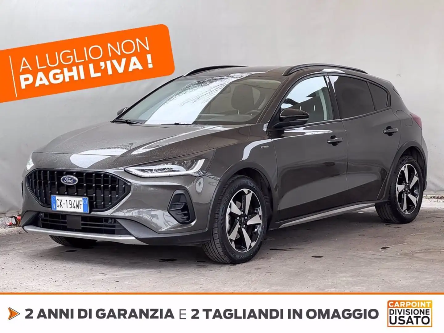 Ford Focus active 1.0t ecoboost h x 125cv Grijs - 1