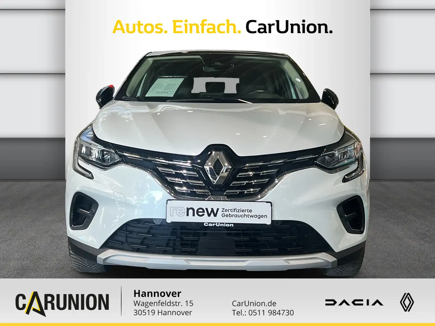 Renault Captur INITIALE PARIS E-TECH Plug-in 160 (MY21) Weiß - 2