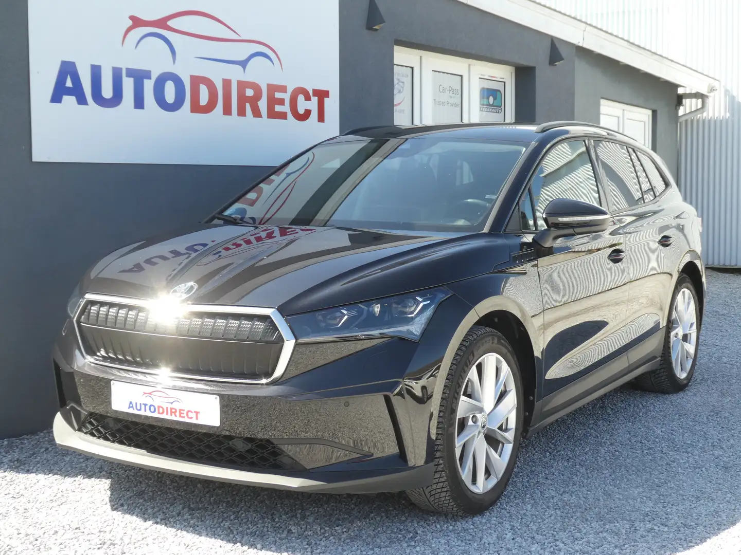 Skoda Enyaq 62 kWh 60 Led, Navi, Carplay, Camera, Jantes 20" Noir - 1