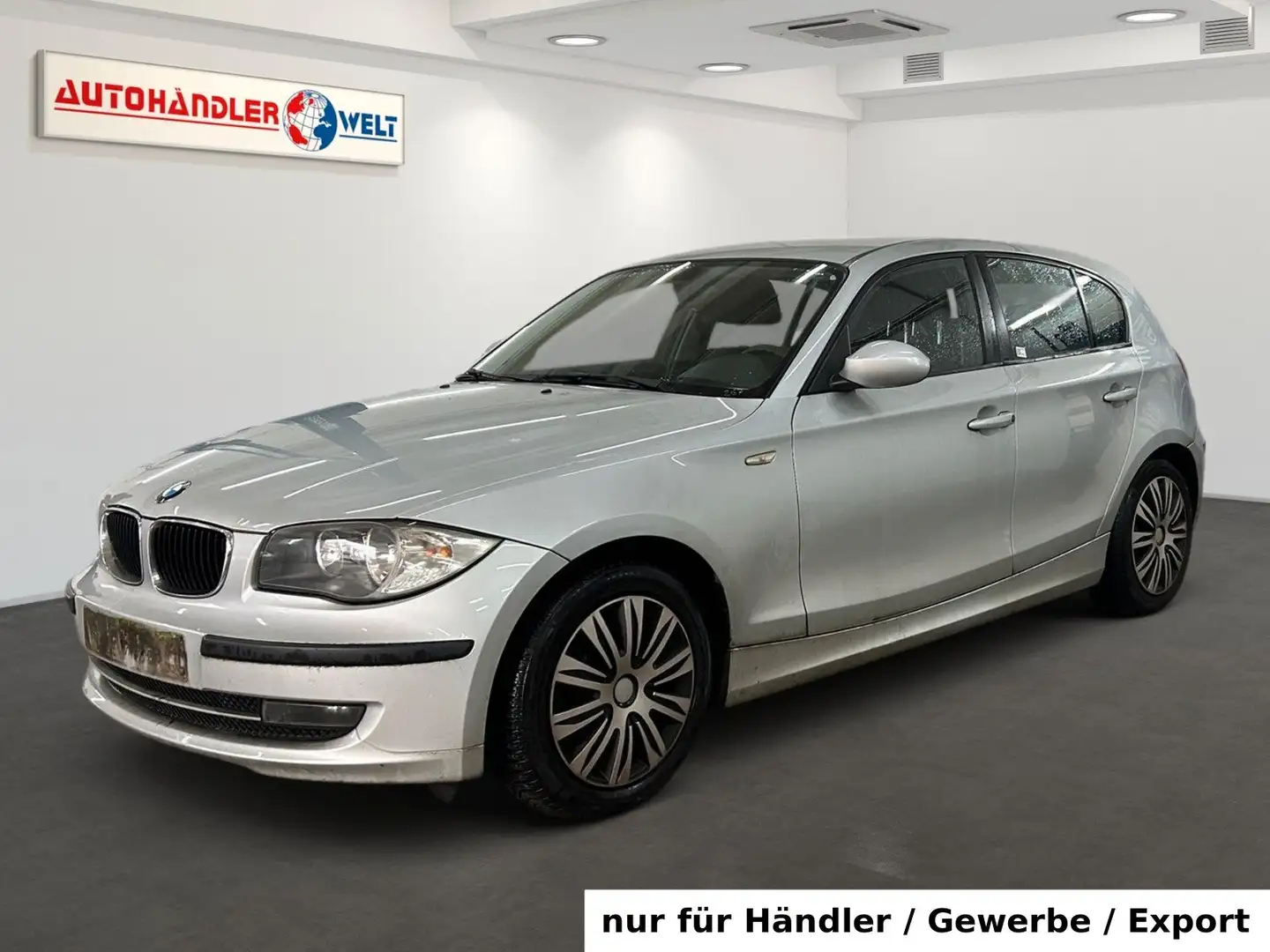 BMW 116 116i 5-trg. aus 1. Hand Klimaanlage Silber - 1