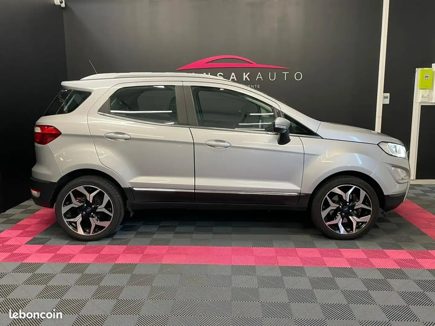 Ford EcoSport 1.0 EcoBoost 125ch SS BVA6 Titanium SECONDE MAIN ORIGINE FRANCE ENTRETIEN COMPLET Grijs - 2