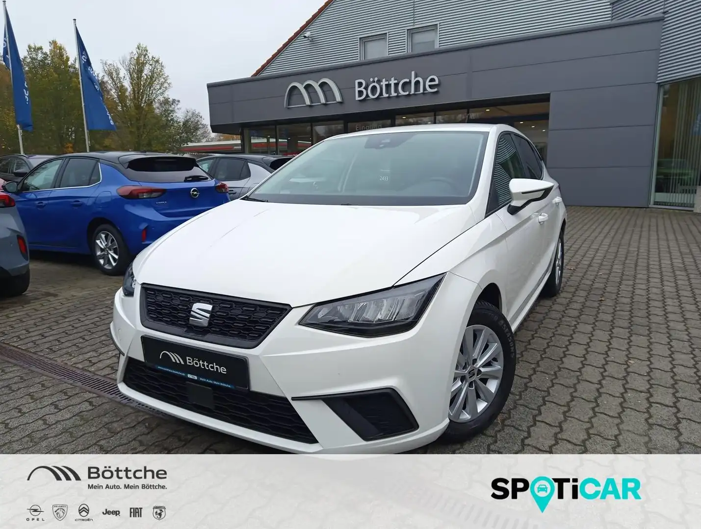 SEAT Ibiza 1.0 Style LED/Navi/SHZ/DAB/PDC/Allwetter Blanco - 1