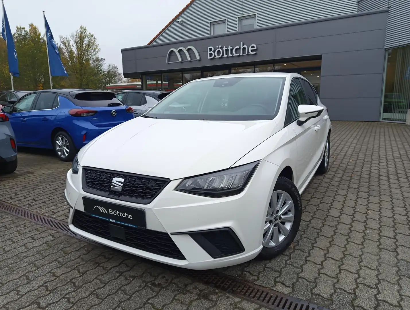 SEAT Ibiza 1.0 Style LED/Navi/SHZ/DAB/PDC/Allwetter Blanco - 2