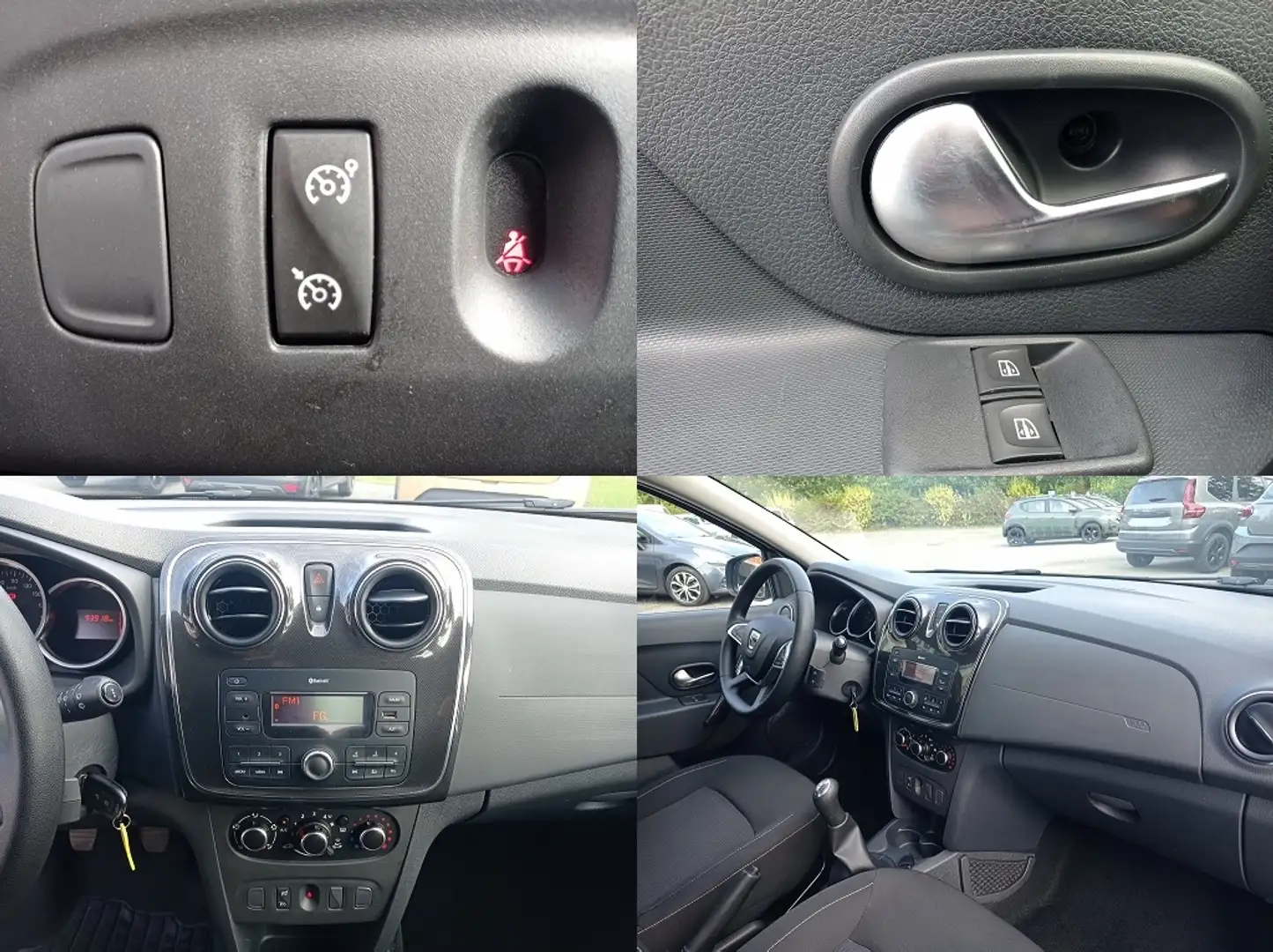 Dacia Sandero 0.9 TCE 90CH LAUREATE + OPTION Blanc - 2