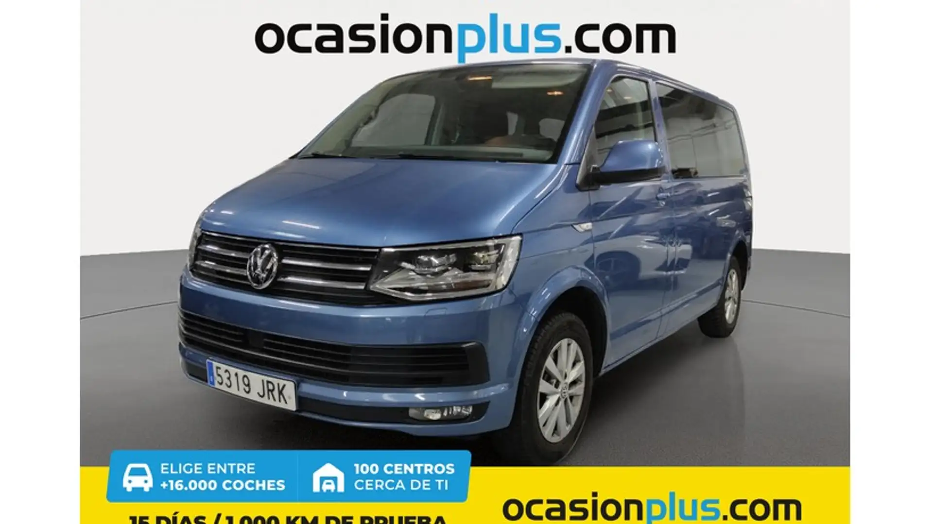 Volkswagen T5 Caravelle 2.0TDI BMT Comfortline DSG Azul - 1