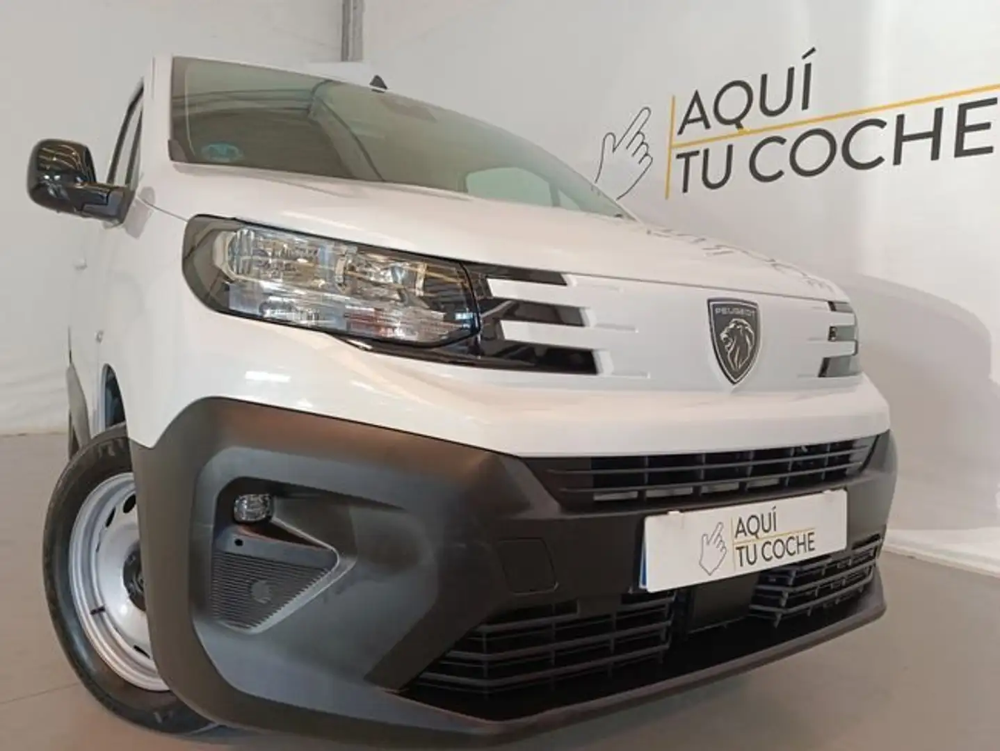 Peugeot Partner Furgón STD BHdi 100cv Blanco - 1