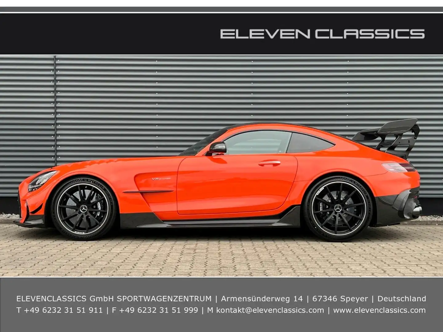 Mercedes-Benz AMG GT Coupe Black Series Orange - 1