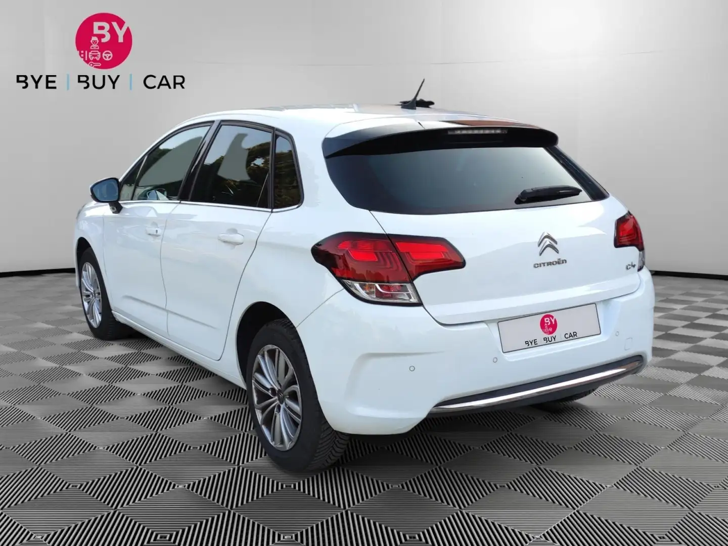 Citroen C4 2 PLACES SOCIETE 1.6 BLUEHDI 100 cv MILLENIUM BUSINESS GARANTIE 12 MOIS Blanc - 2
