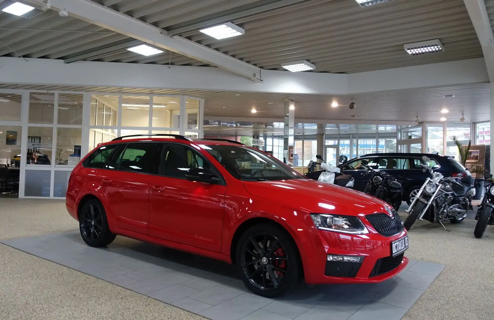 Skoda Octavia Combi RS DSG Challenge VRS; StndHz AHK.. Rouge - 1