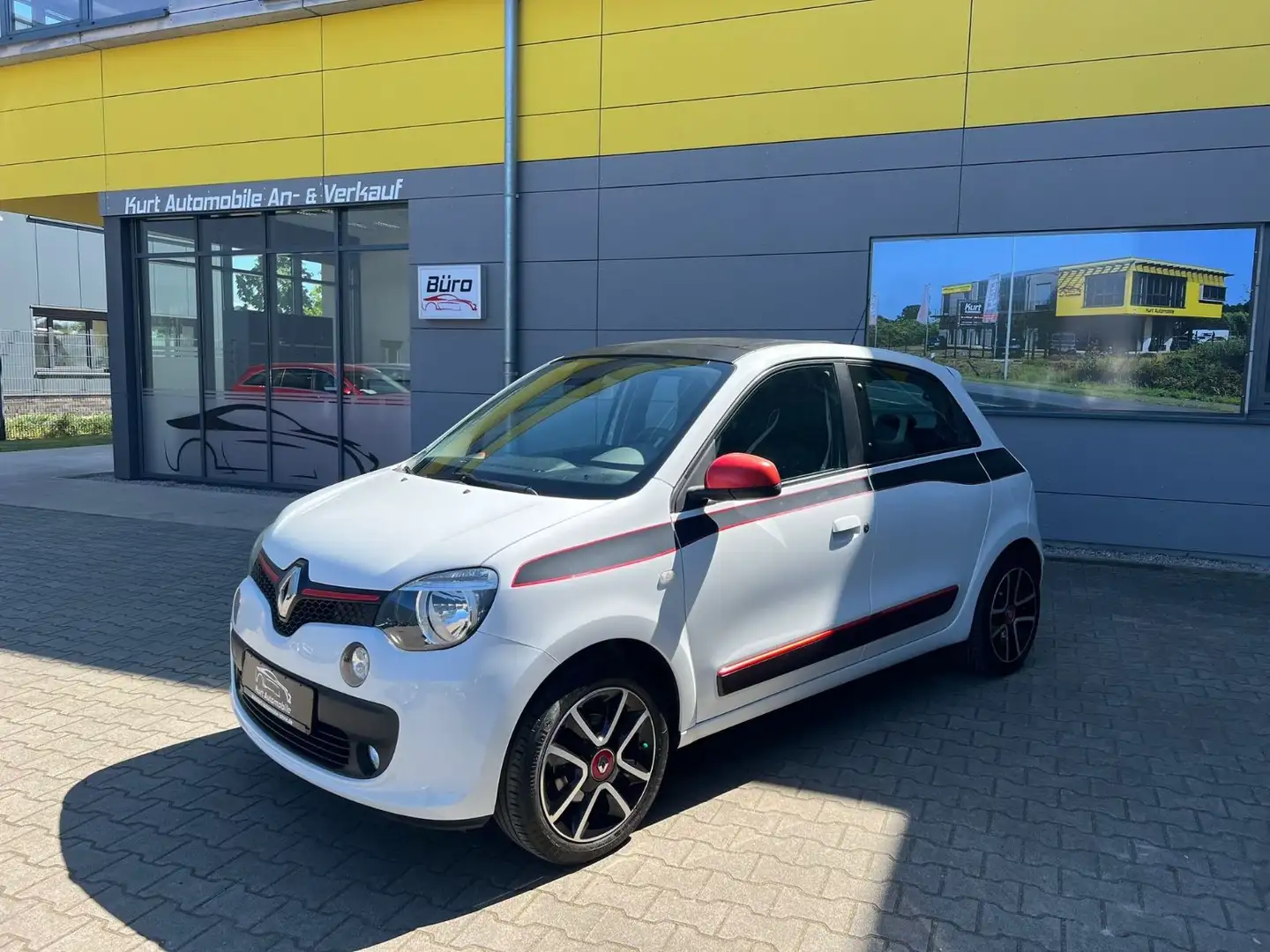 Renault Twingo Luxe PANO/KLIMAA/TEILEDER/EURO6/* Weiß - 1