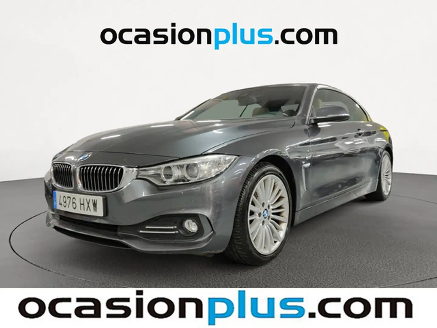 BMW 420 420d Cabrio Gris - 2