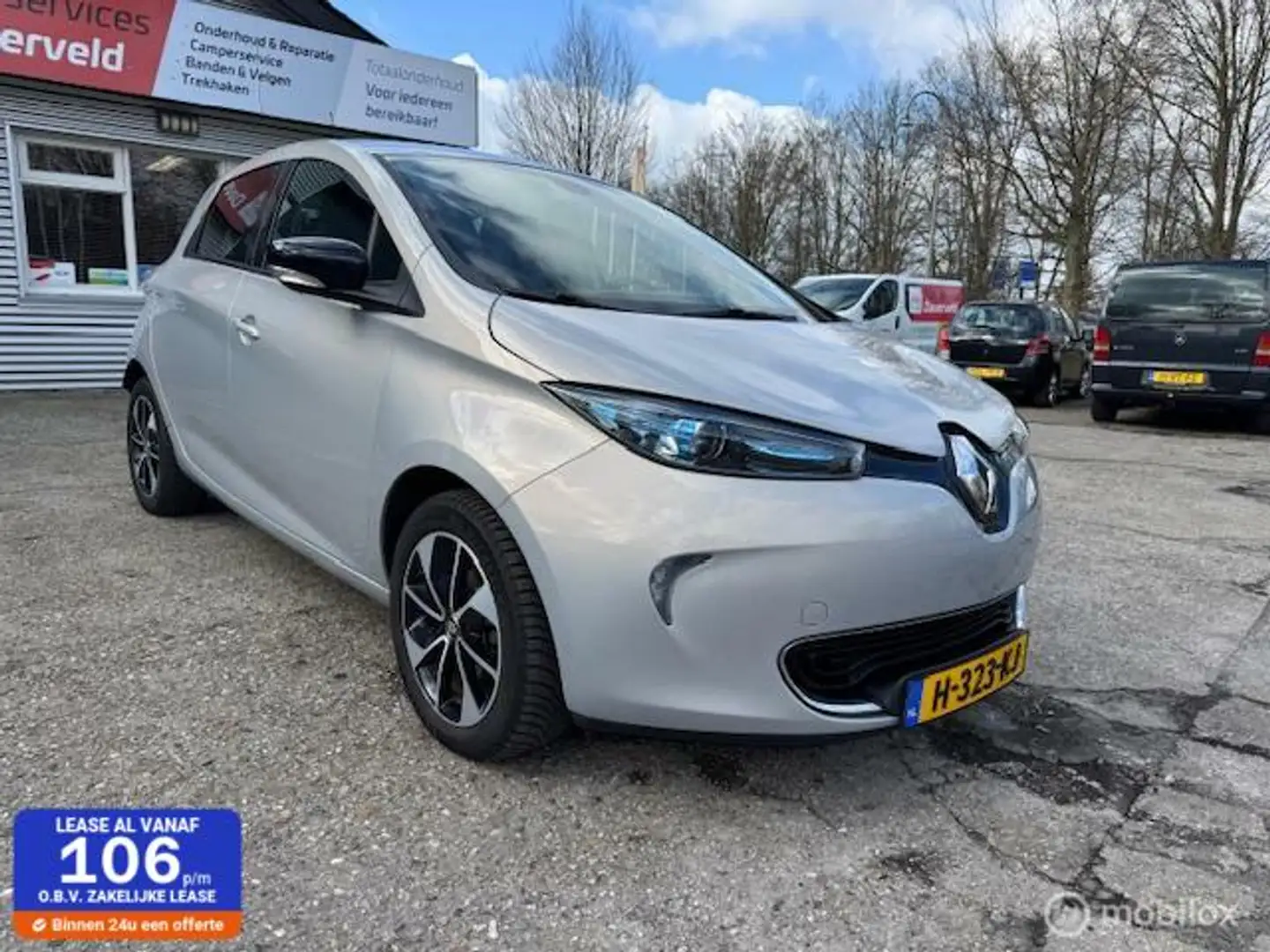 Renault ZOE Q90 Intens Quickcharge 41 kWh (ex Accu) Grau - 1