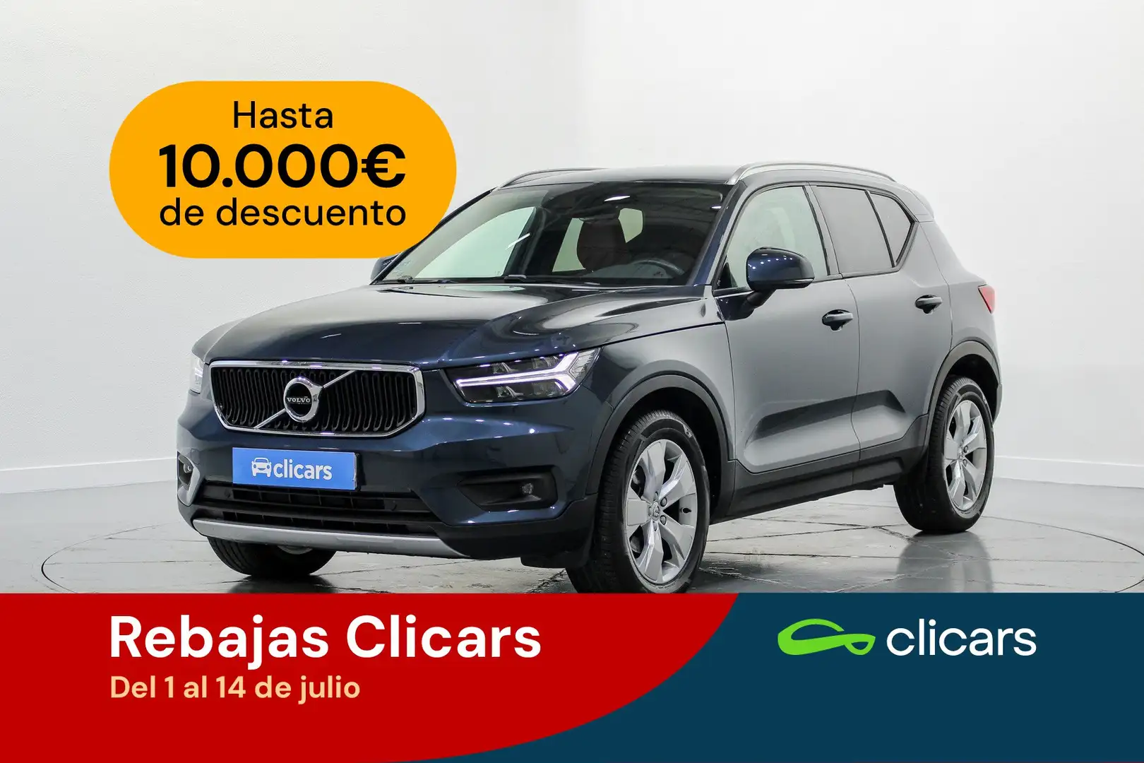 Volvo XC40 D3 Momentum Pro Aut. Azul - 1