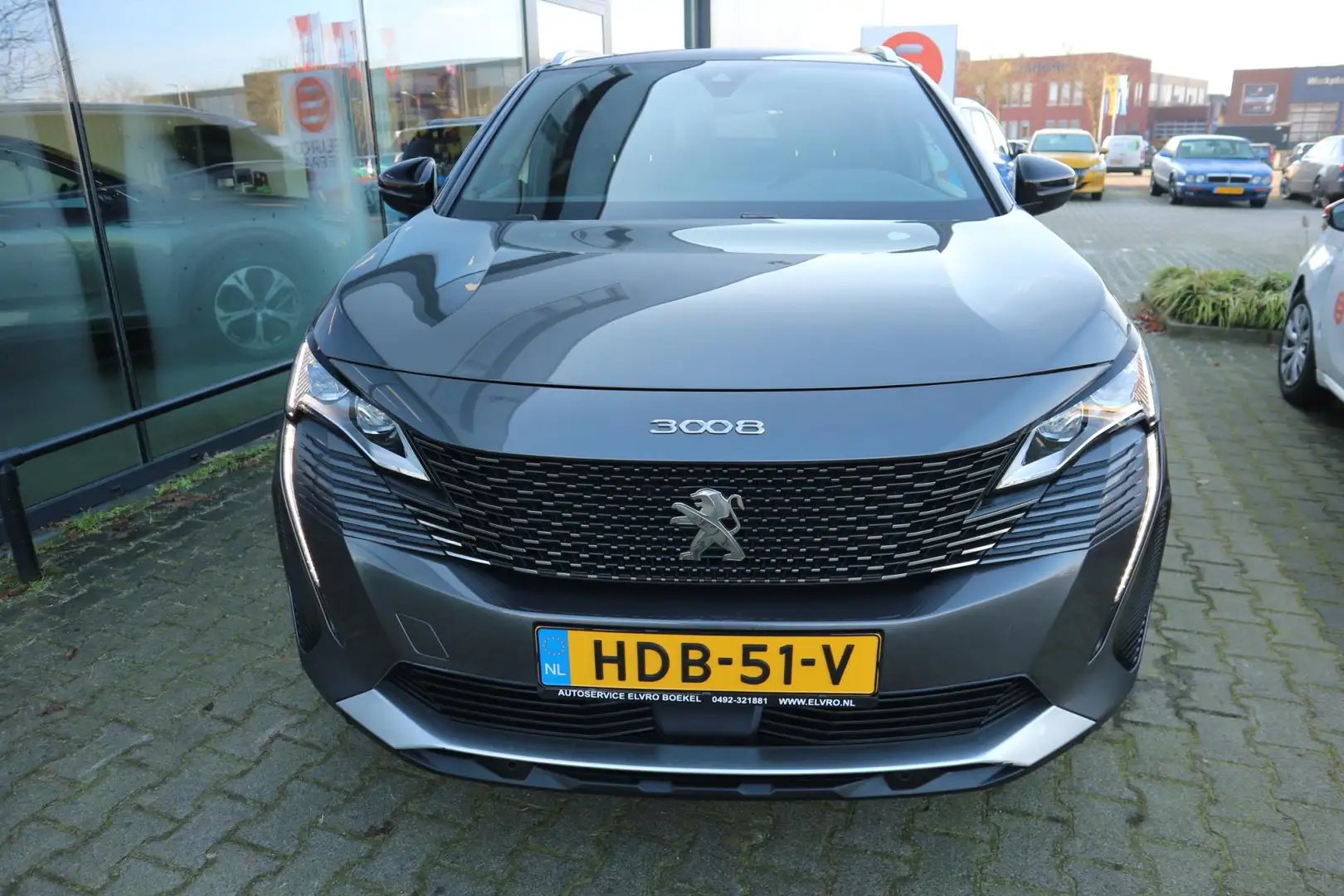 Peugeot 3008 1.2 PureTech GT AUTOMAAT NAVI CAMERA ALCANTARA KEY Gris - 2
