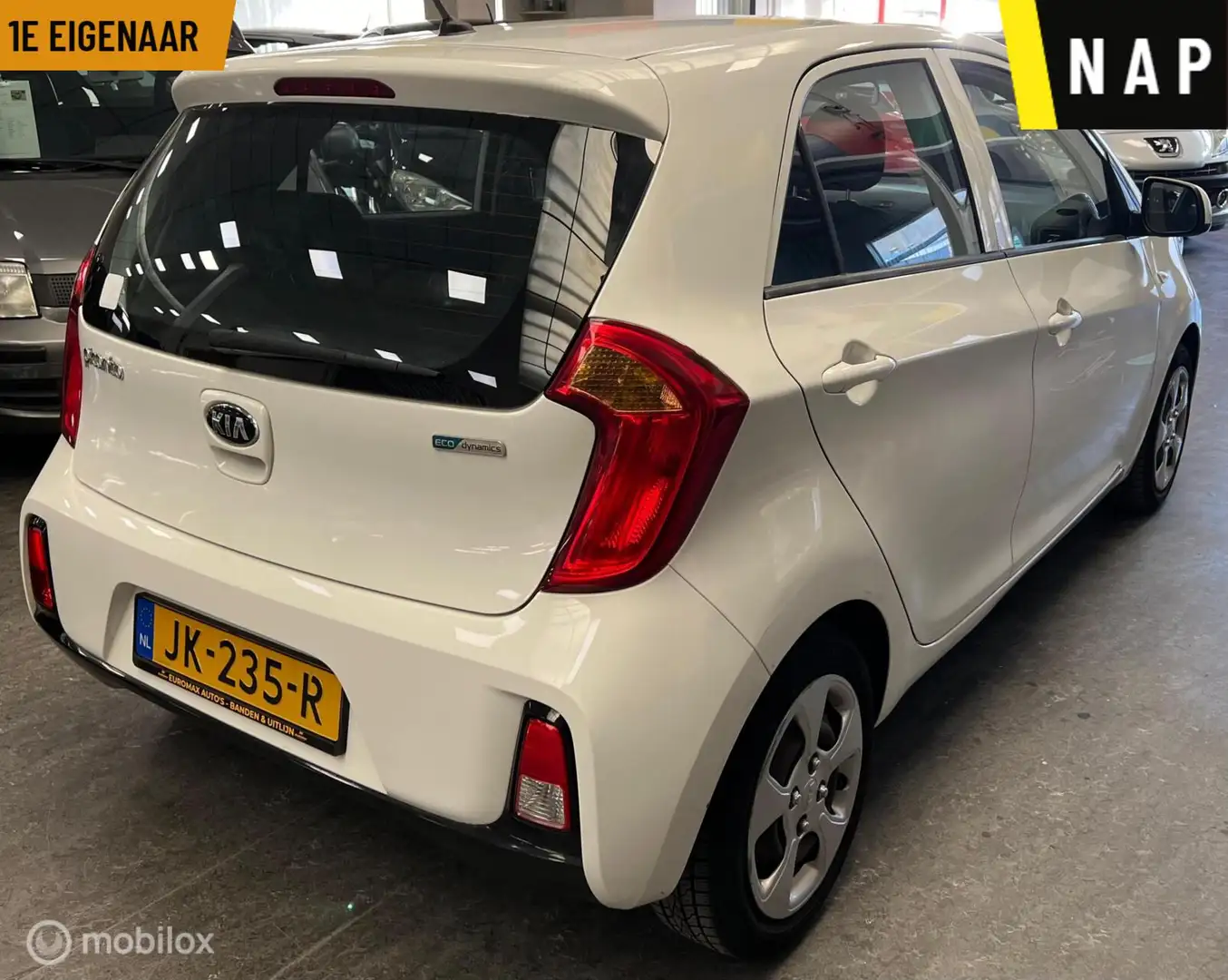 Kia Picanto 1.0 CVVT ComfortLine NAP - 1e Eigenaar - Airco Weiß - 2