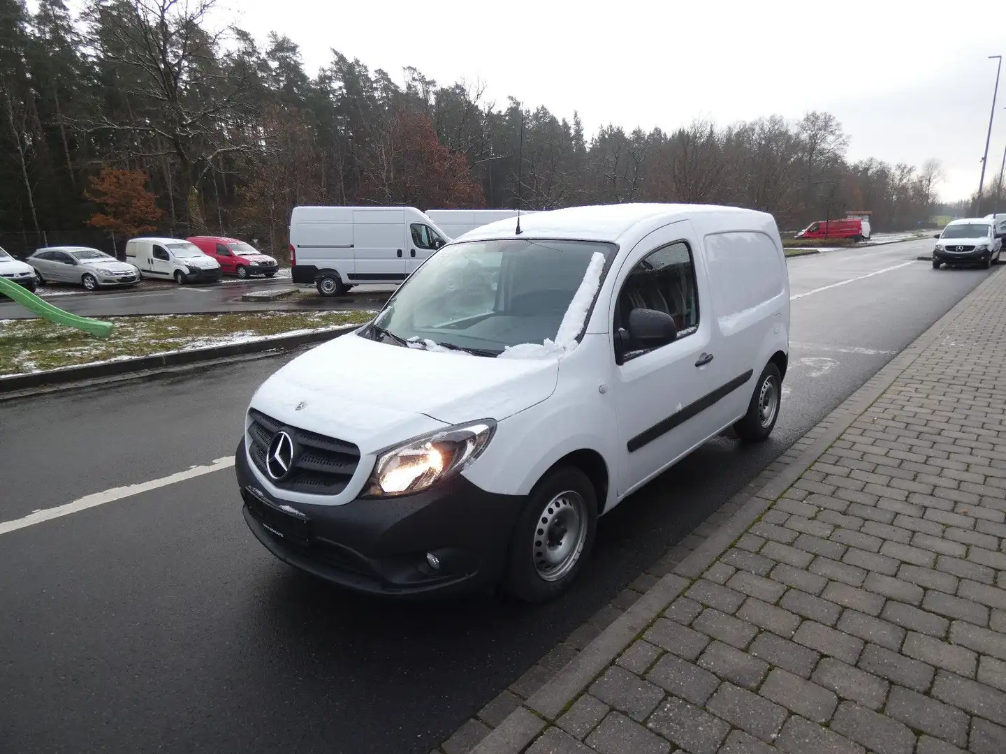 Mercedes-Benz Citan Kasten 109 CDI  Klima Weiß - 1