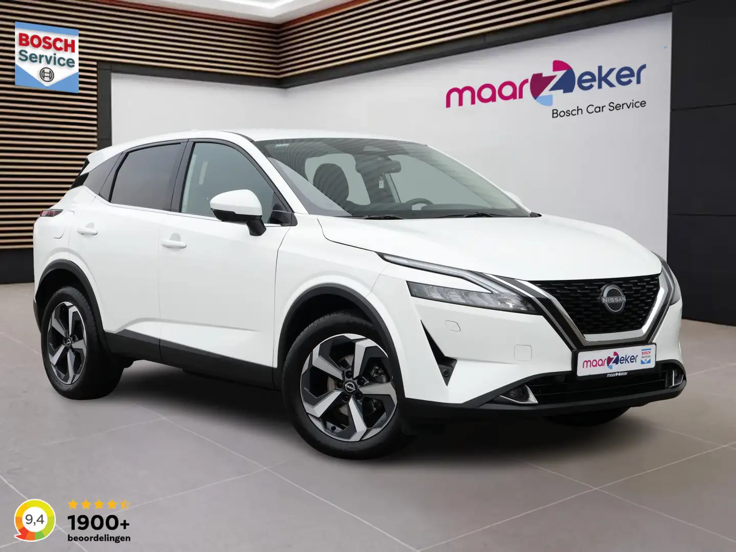 Nissan Qashqai 1.5 e-Power N-Connecta ✅Elect. Achterklep✅Adapt. C Blanc - 1