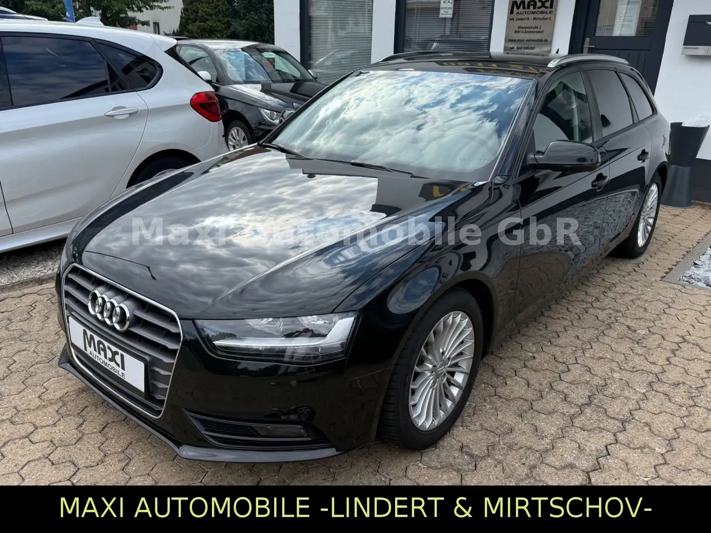 Audi A4 Avant 2.0TDI Ambition-2.HAND-NAVI-AHK-PDC-SHZ Negro - 2