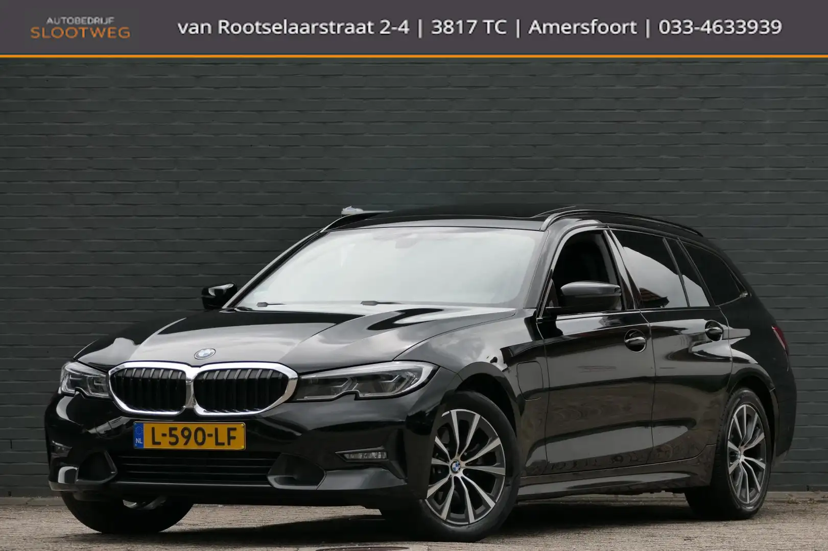 BMW 320 3-serie Touring 320e Sportline Laserlicht | Panora Schwarz - 1