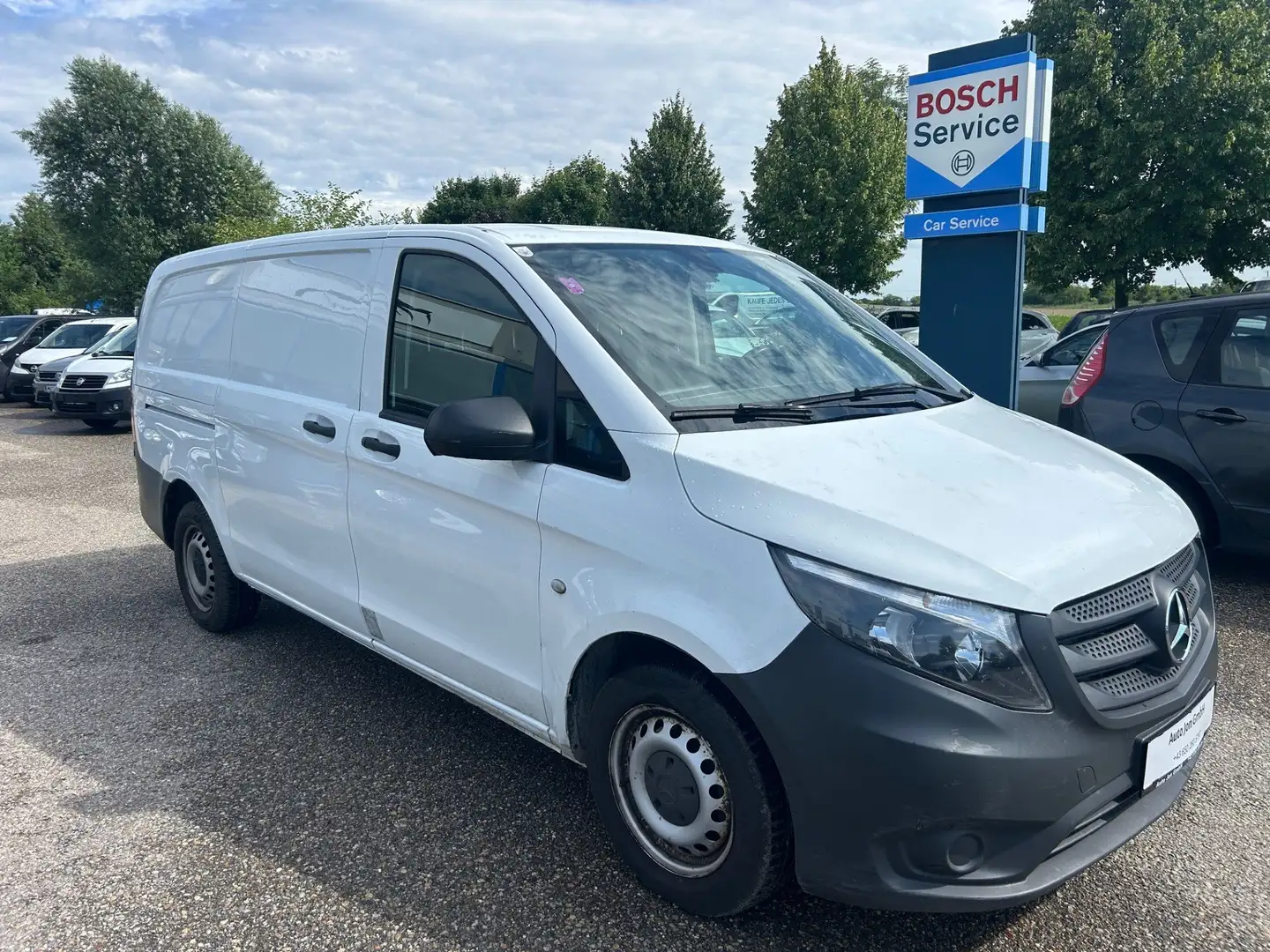Mercedes-Benz Vito 111 CDI FWD lang, Pickerl NEU 05/26, MwSt., Klima Белый - 2