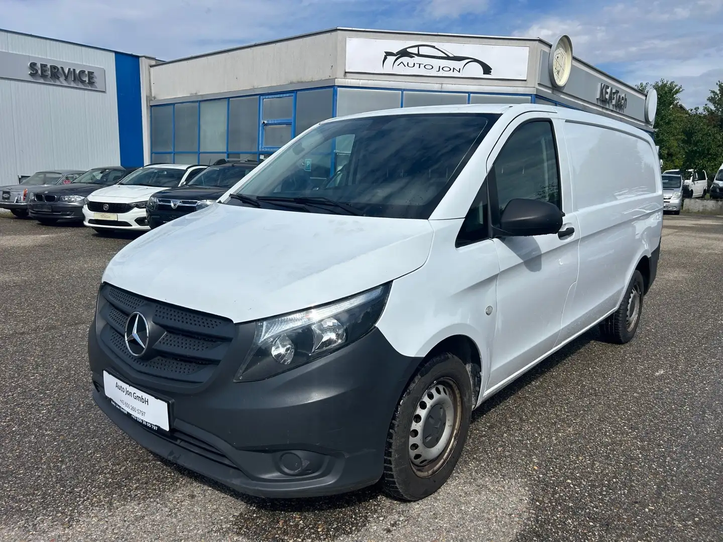 Mercedes-Benz Vito 111 CDI FWD lang, Pickerl NEU 05/26, MwSt., Klima Белый - 1