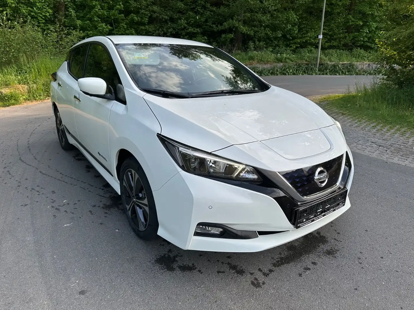 Nissan Leaf N-Connecta 1.Hand Elektro Wit - 1