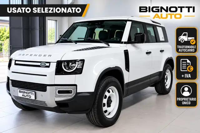Land Rover Defender 3.0d i6 mhev awd 200cv auto-TRASFORMAZIONE AUTOCARRO