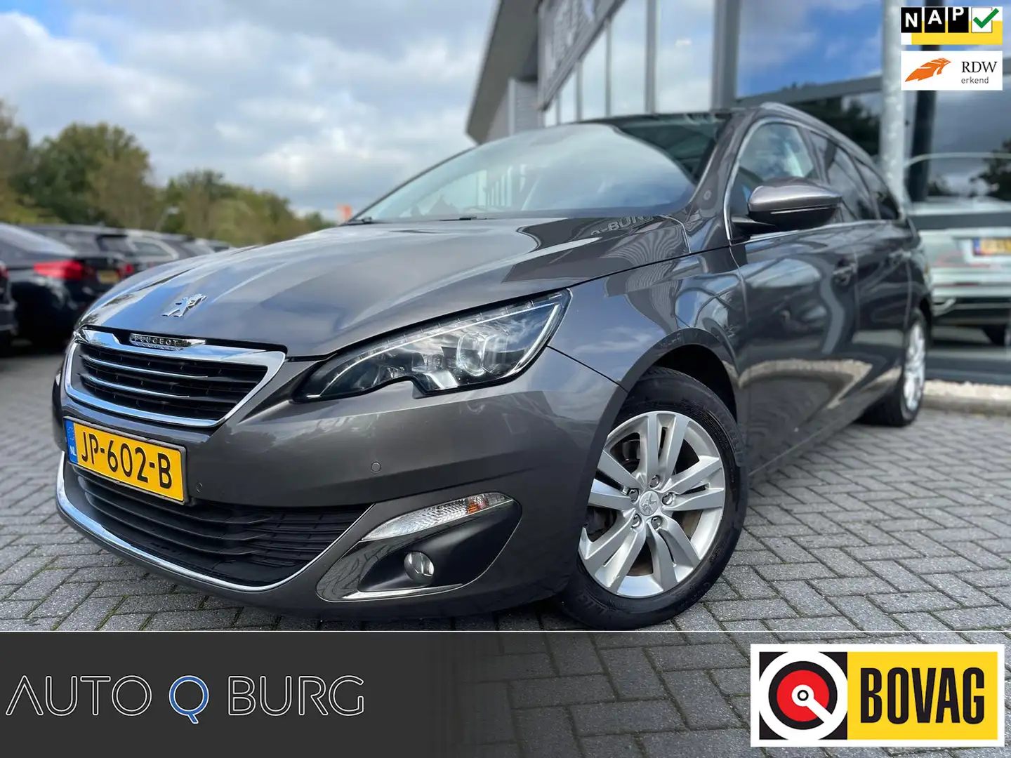 Peugeot 308 SW 1.2 PureTech Blue Lease Premium | Trekhaak | Au Grijs - 1