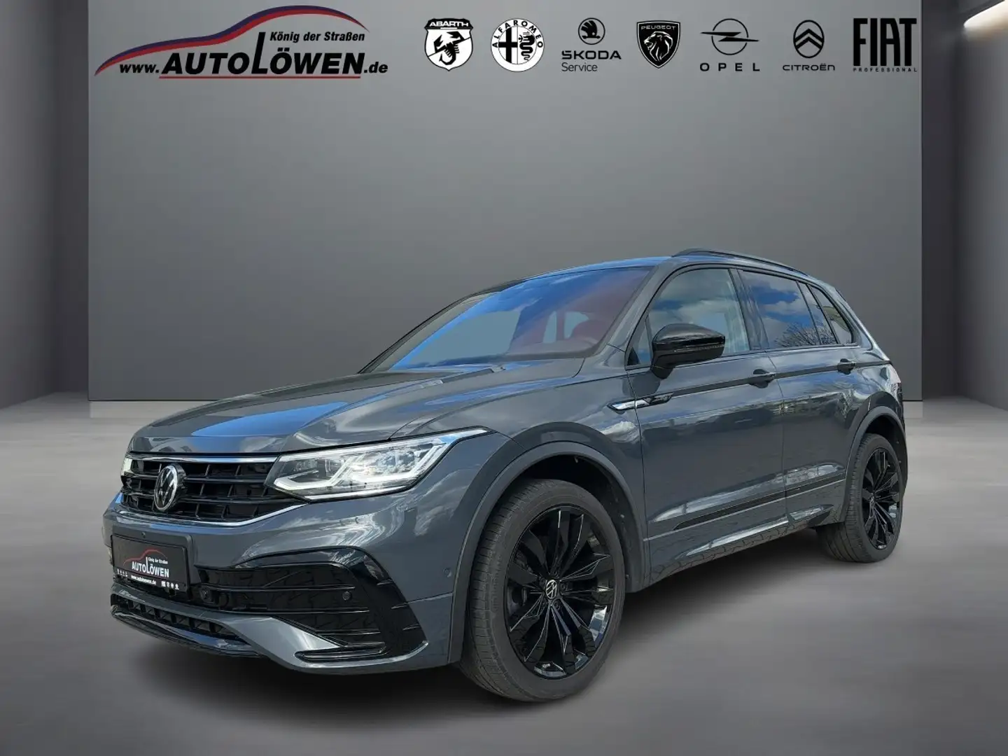 Volkswagen Tiguan 2.0 TDI R-Line 4Motion Navi Kamera Grijs - 1