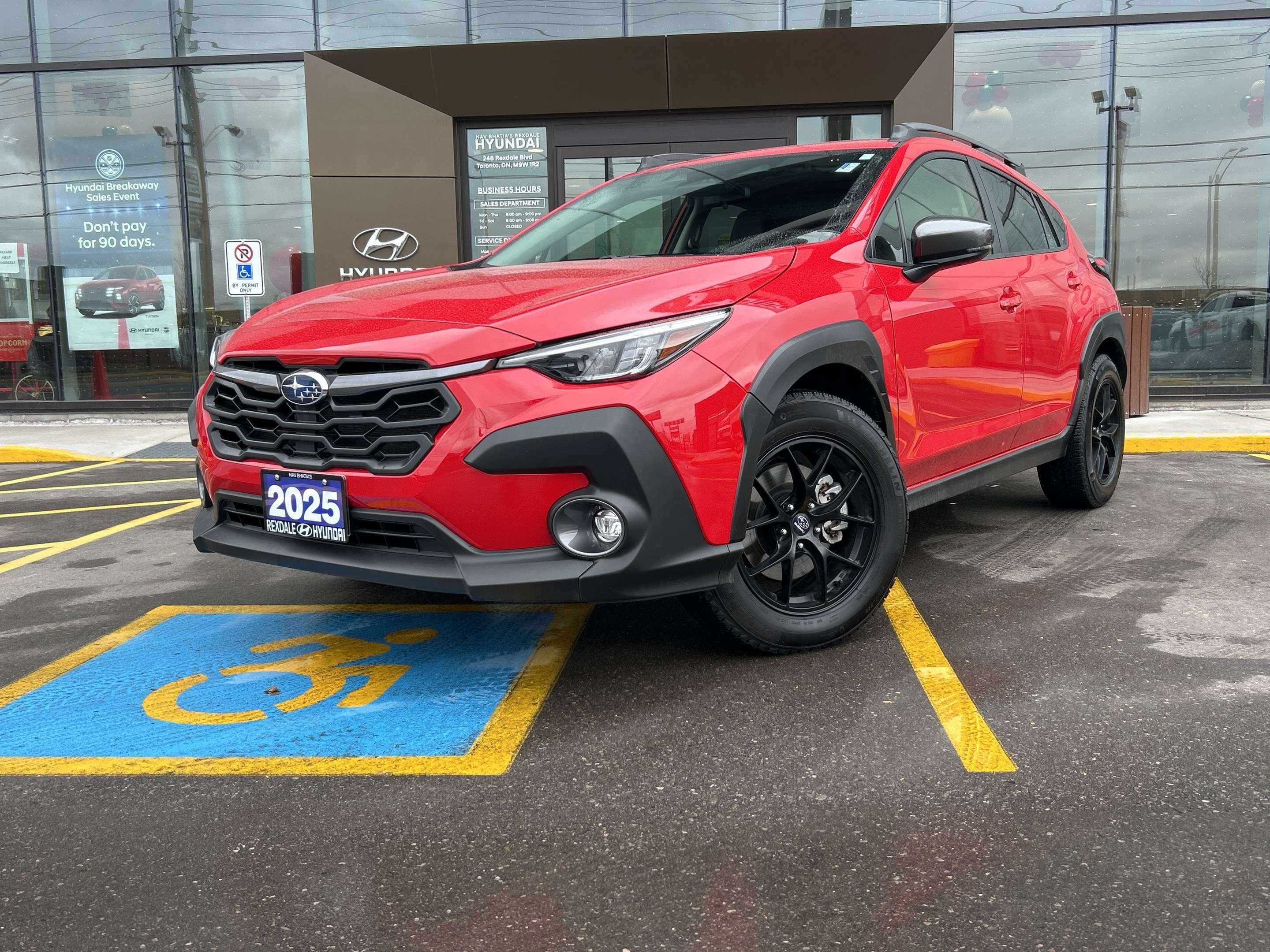 Red 2025 Subaru Crosstrek SUV / Crossover All-Wheel Drive Automatic