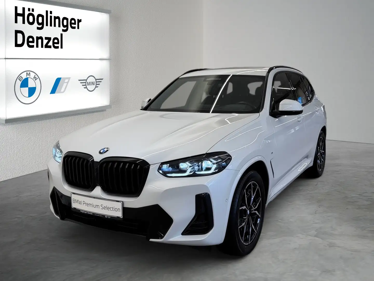 BMW X3 xDrive 20d Weiß - 1