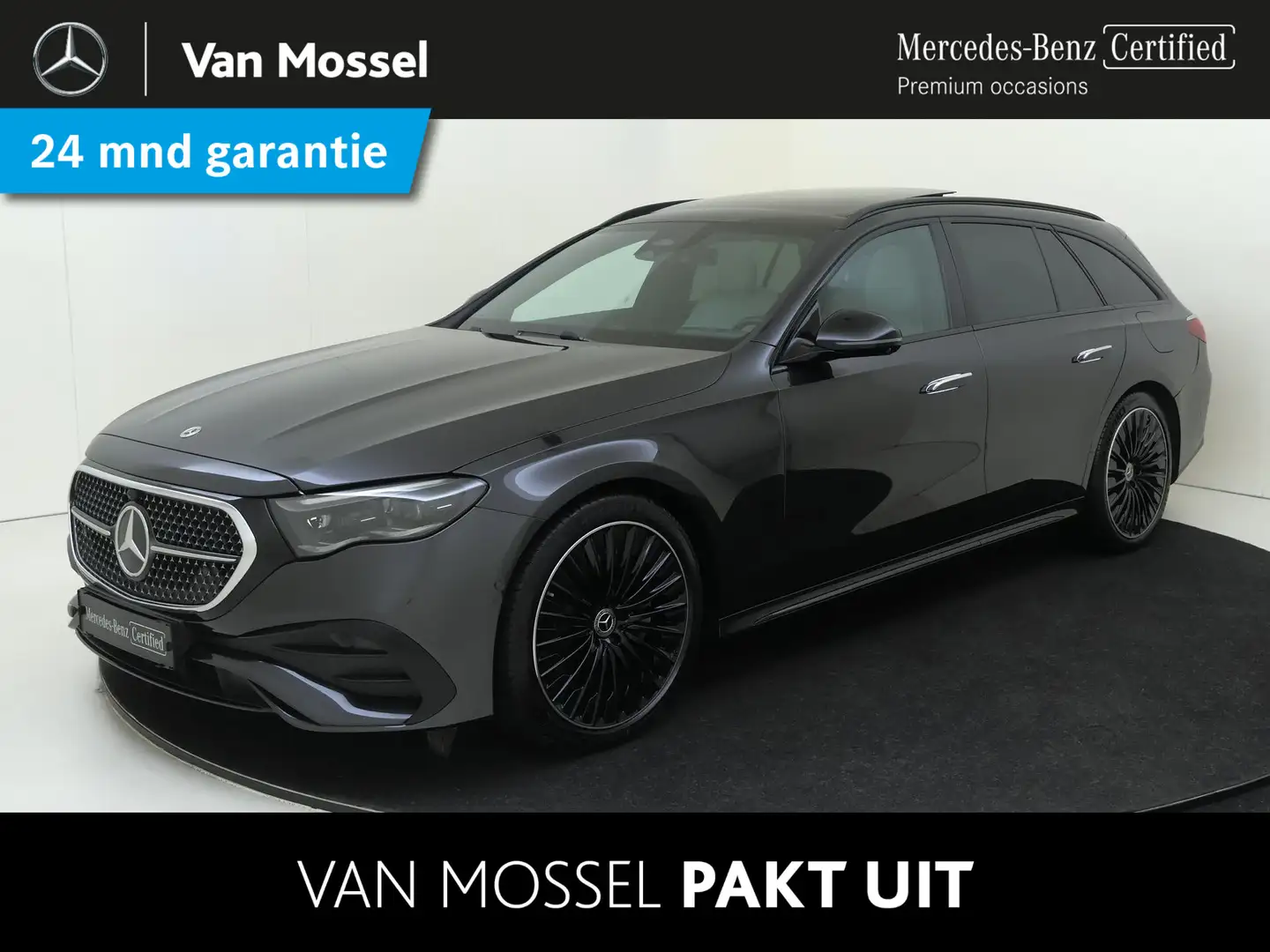 Mercedes-Benz E 300 Estate e AMG Line Panoramadak / Superscreen / Burm Grau - 1