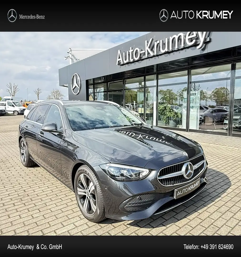 Mercedes-Benz C 180 T-Modell AVANTGARDE+LED+Totwinkel+Spuras., Grau - 1