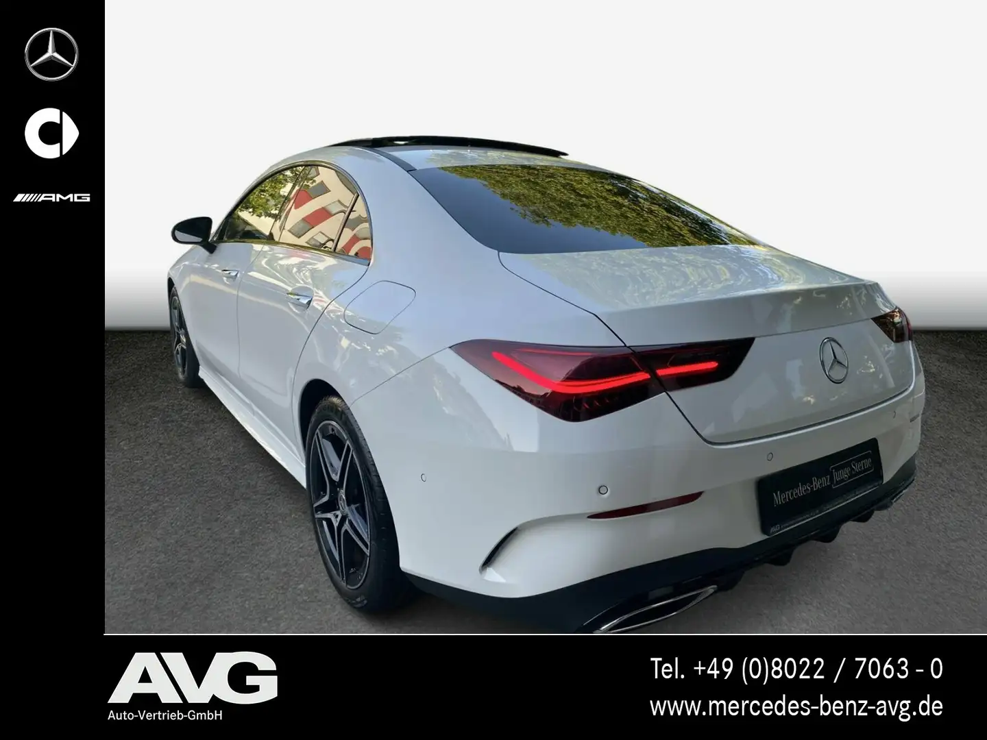 Mercedes-Benz CLA 200 CLA 200 AMG-Adv.-Plus Pano Night MBUX LED Ambi. Blanc - 2