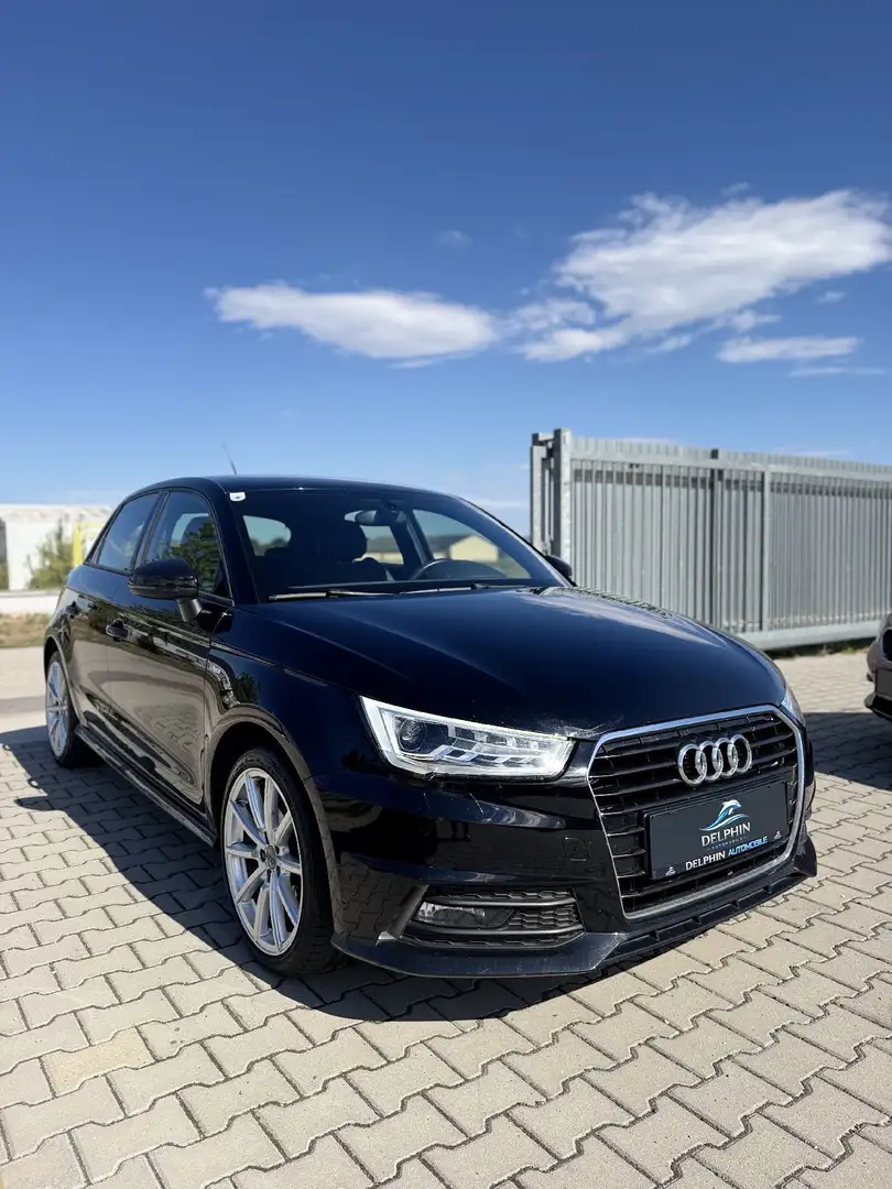 Audi A1 Sportback 1.4 TFSI sport S-Line (92 kW) Schwarz - 1