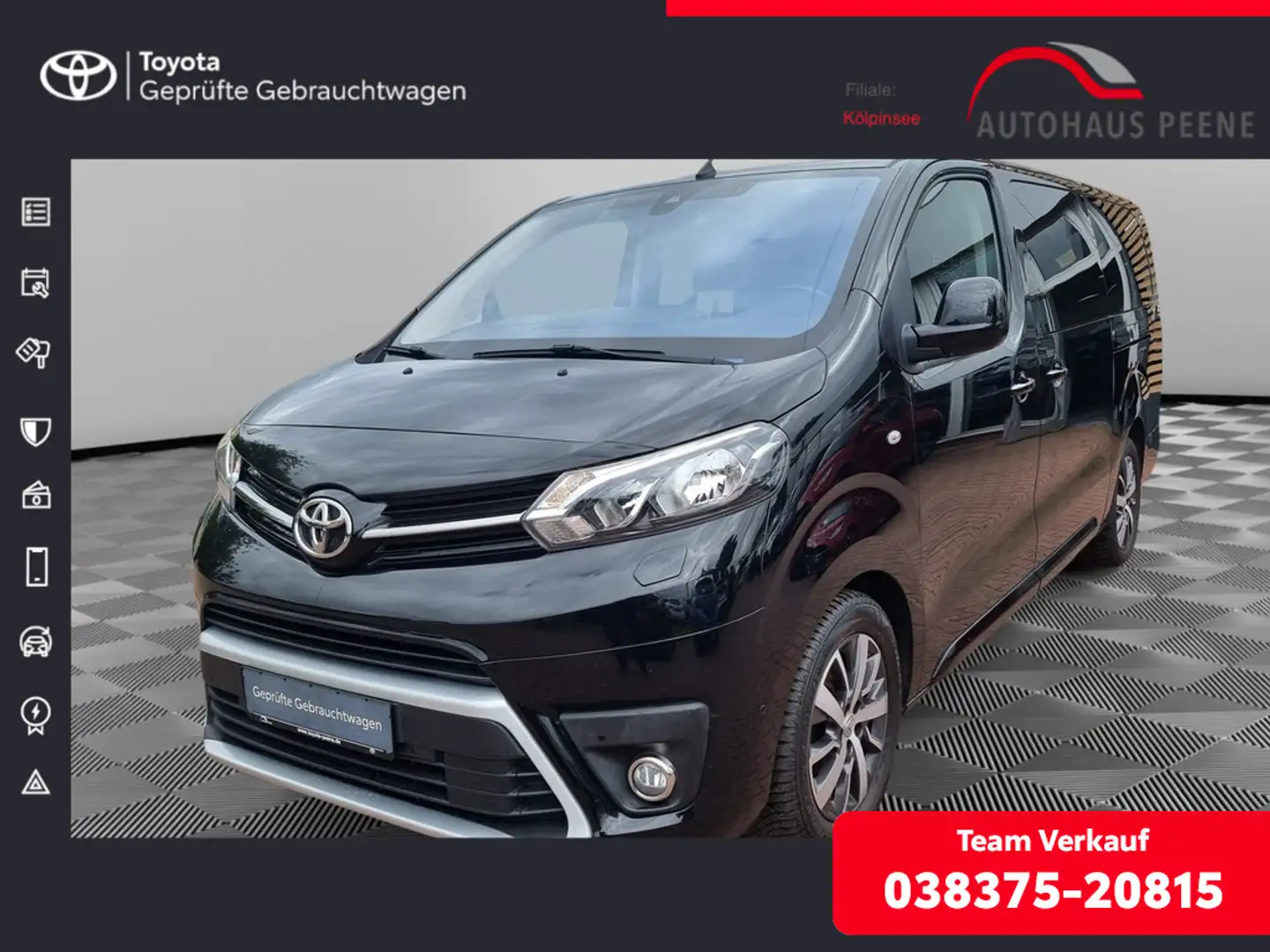Toyota Proace Verso 2.0 L2 Family Comfort Schwarz - 1