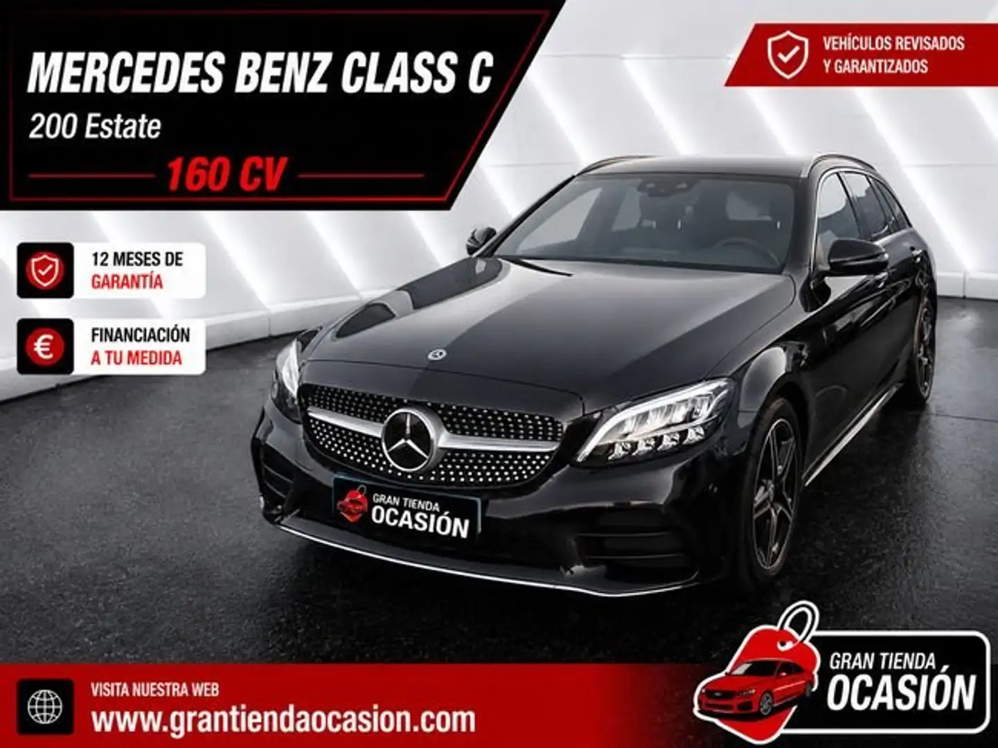 Mercedes-Benz C 36 AMG Line Silber - 1