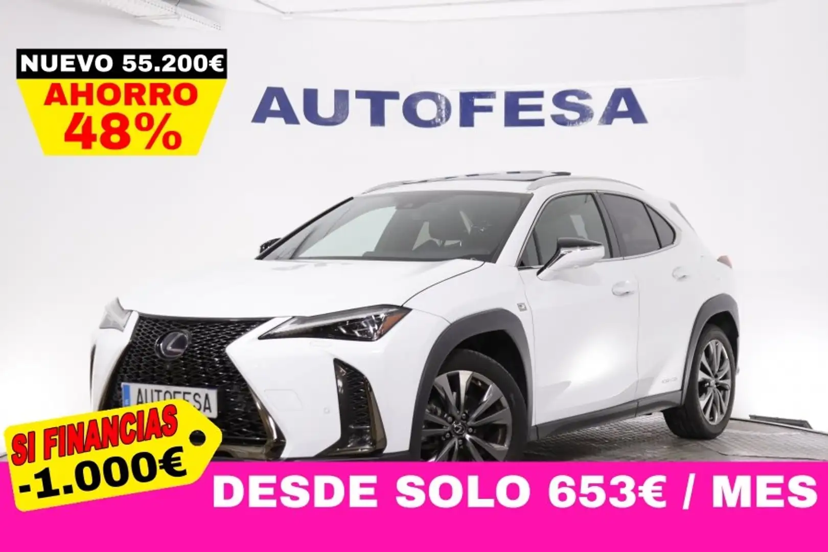 Lexus UX 200 2.0 HIBRIDO 4WD F SPORT AUTO 184cv 5P # IVA DEDUCI Biały - 1