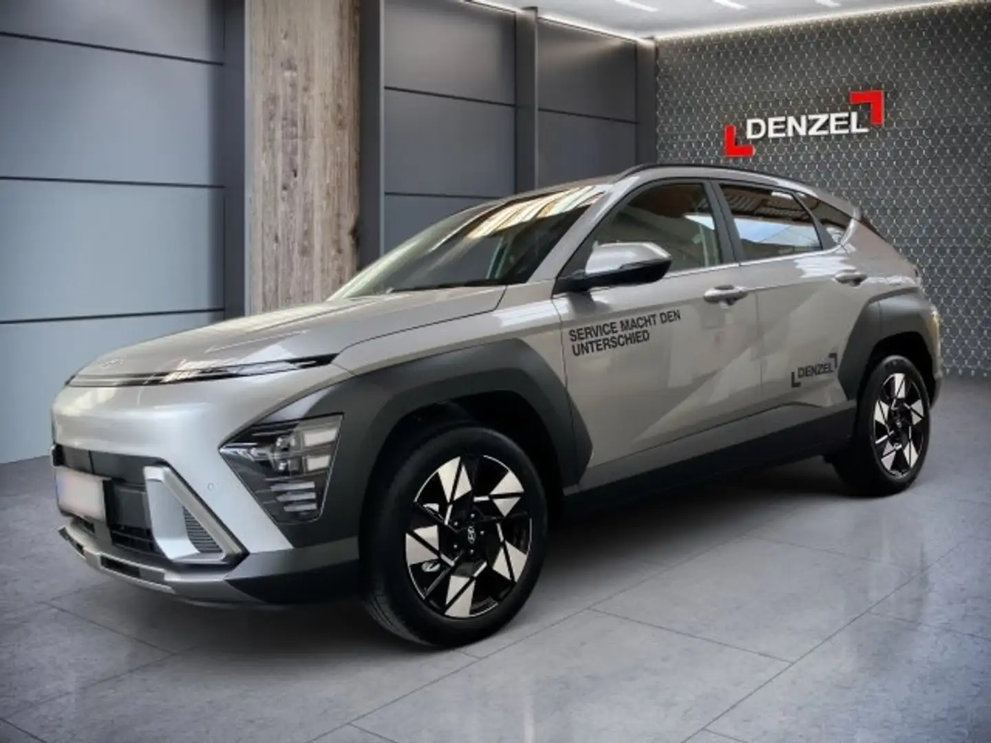 Hyundai KONA (SX2) GO Plus 1.6 T-GDI 2WD DCT Silber - 1