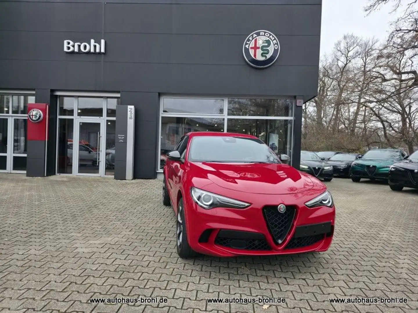 Alfa Romeo Stelvio Quadrifoglio Q4 510PS Rood - 1