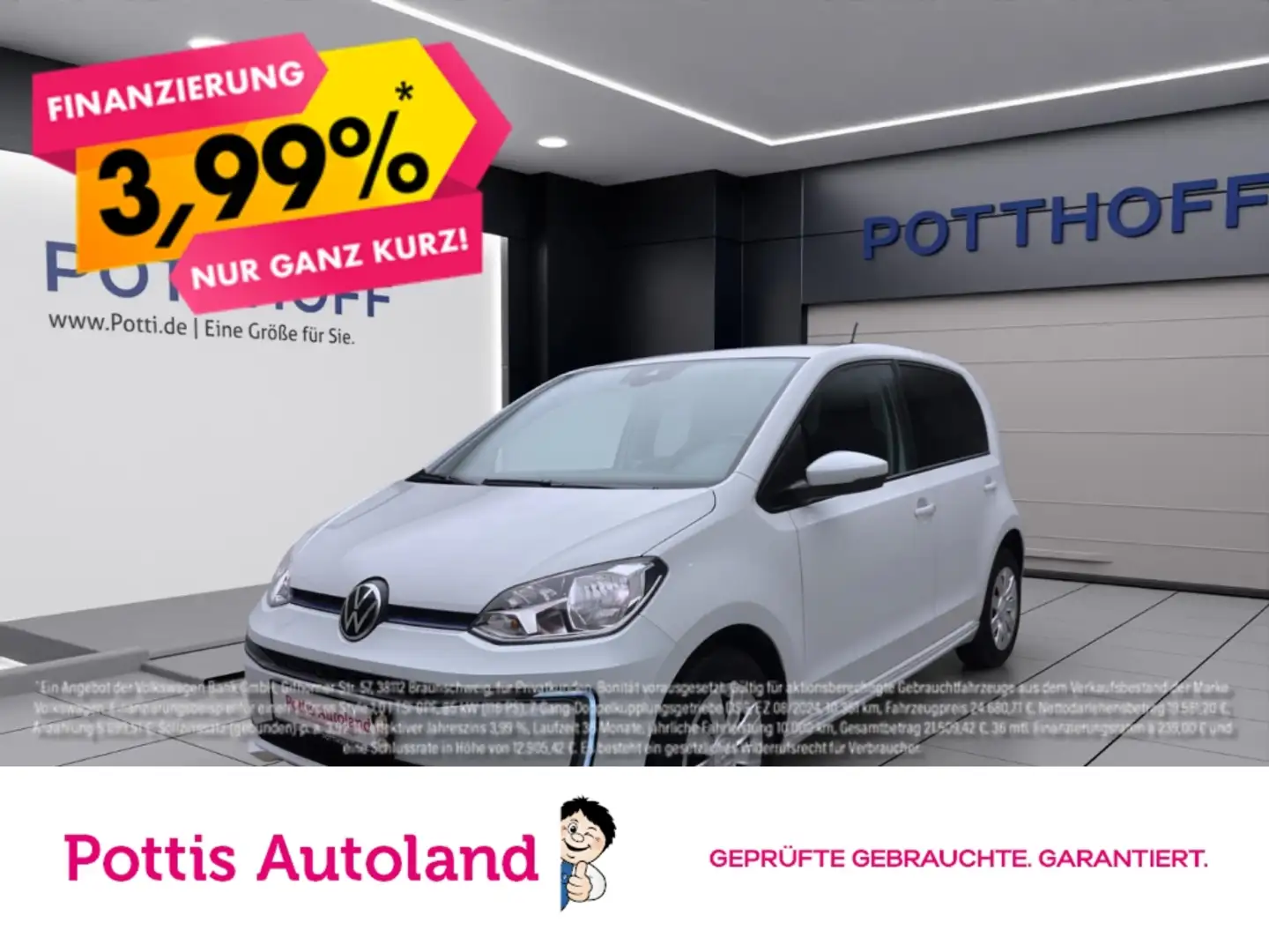 Volkswagen e-up! MOVE UP! KLIMA BLUETOOTH DAB+ Weiß - 1