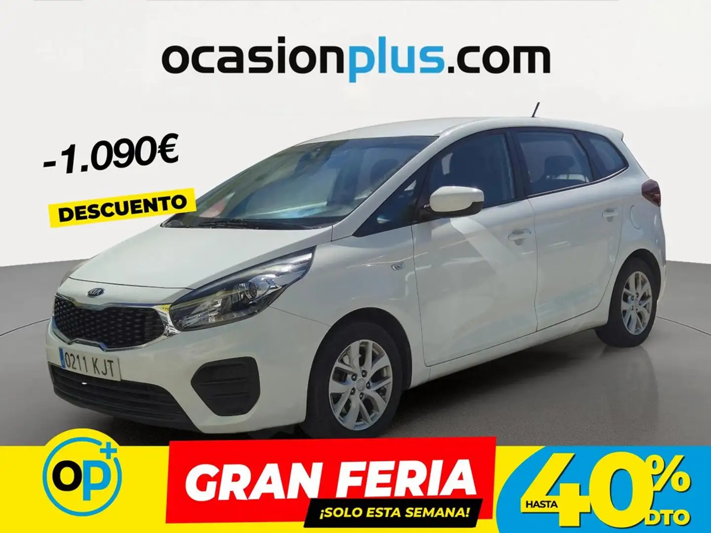 Kia Carens 1.7CRDi VGT Eco-Dynamics Basic Blanco - 1