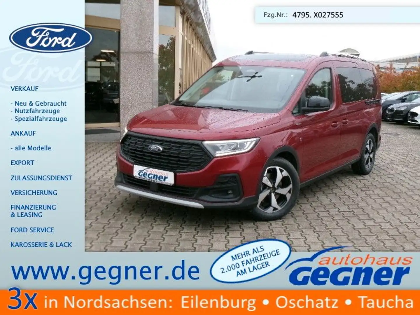 Ford Grand Tourneo Connect Active 4x4 AHK Stndhz Pano Roşu - 1
